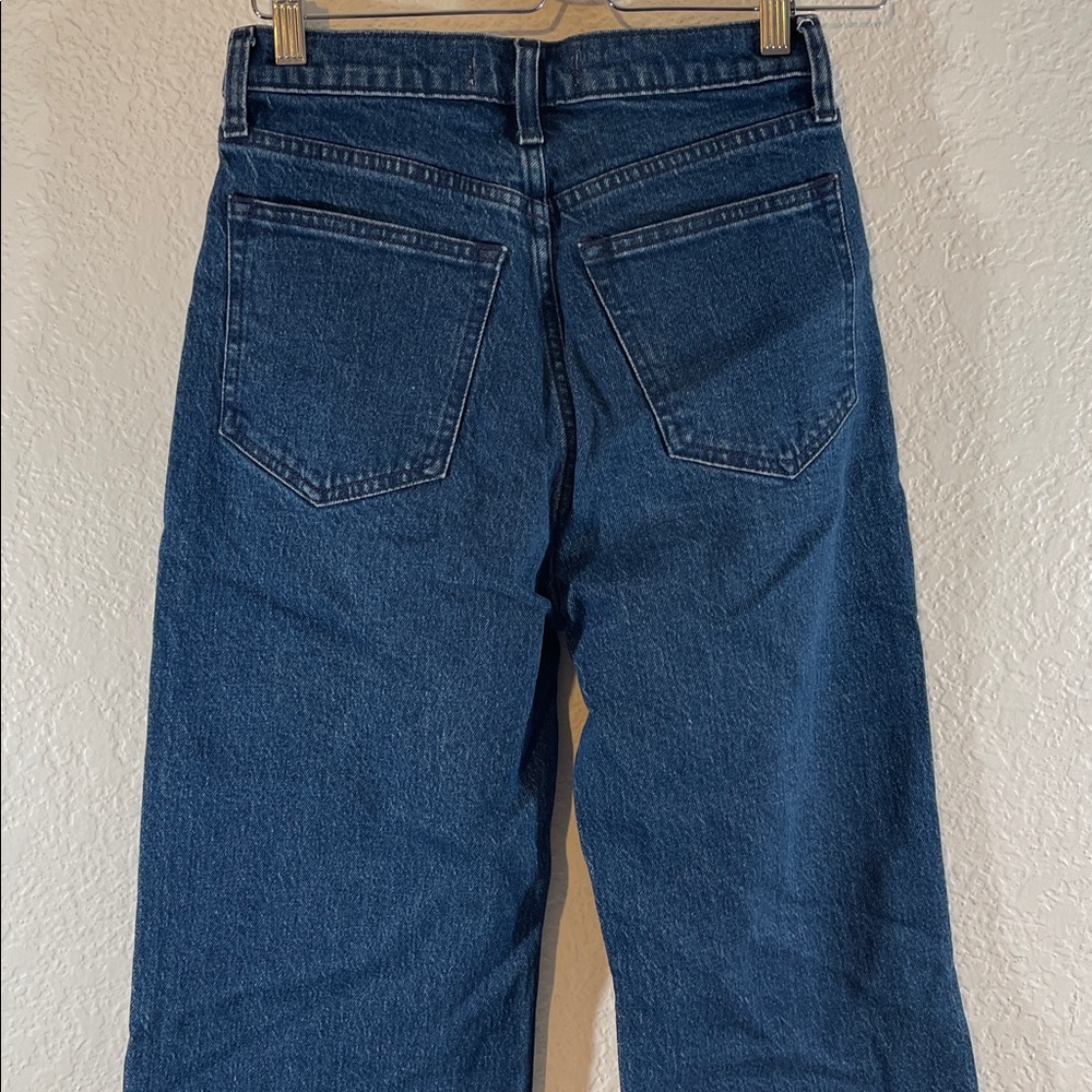 ABERCROMBIE & FITCH The ‘90s Relaxed Jean High Rise With Slash Pockets Sz. 2S - Picture 7 of 11